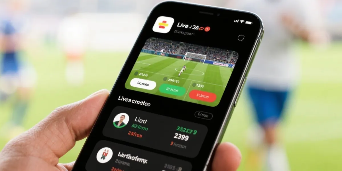 APP实时赛事界面